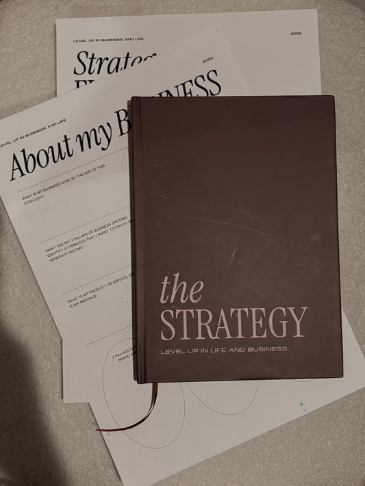2026 Strategy Journal Hardcover