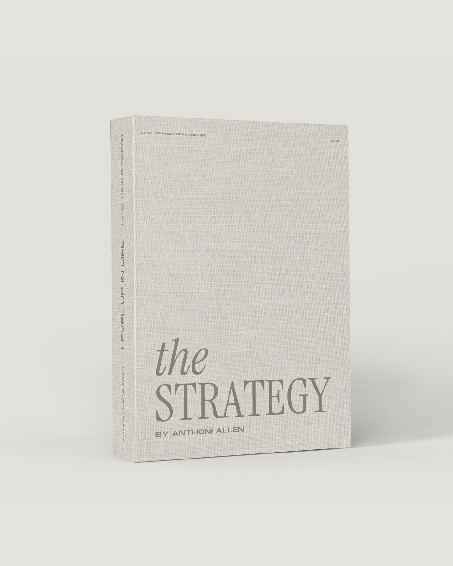 The Strategy Journal (Beige)